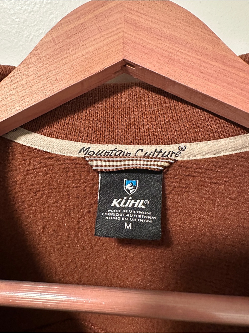Kuhl Women's Fleece lined Shirt Jacket in Rust - Picture 2 of 3